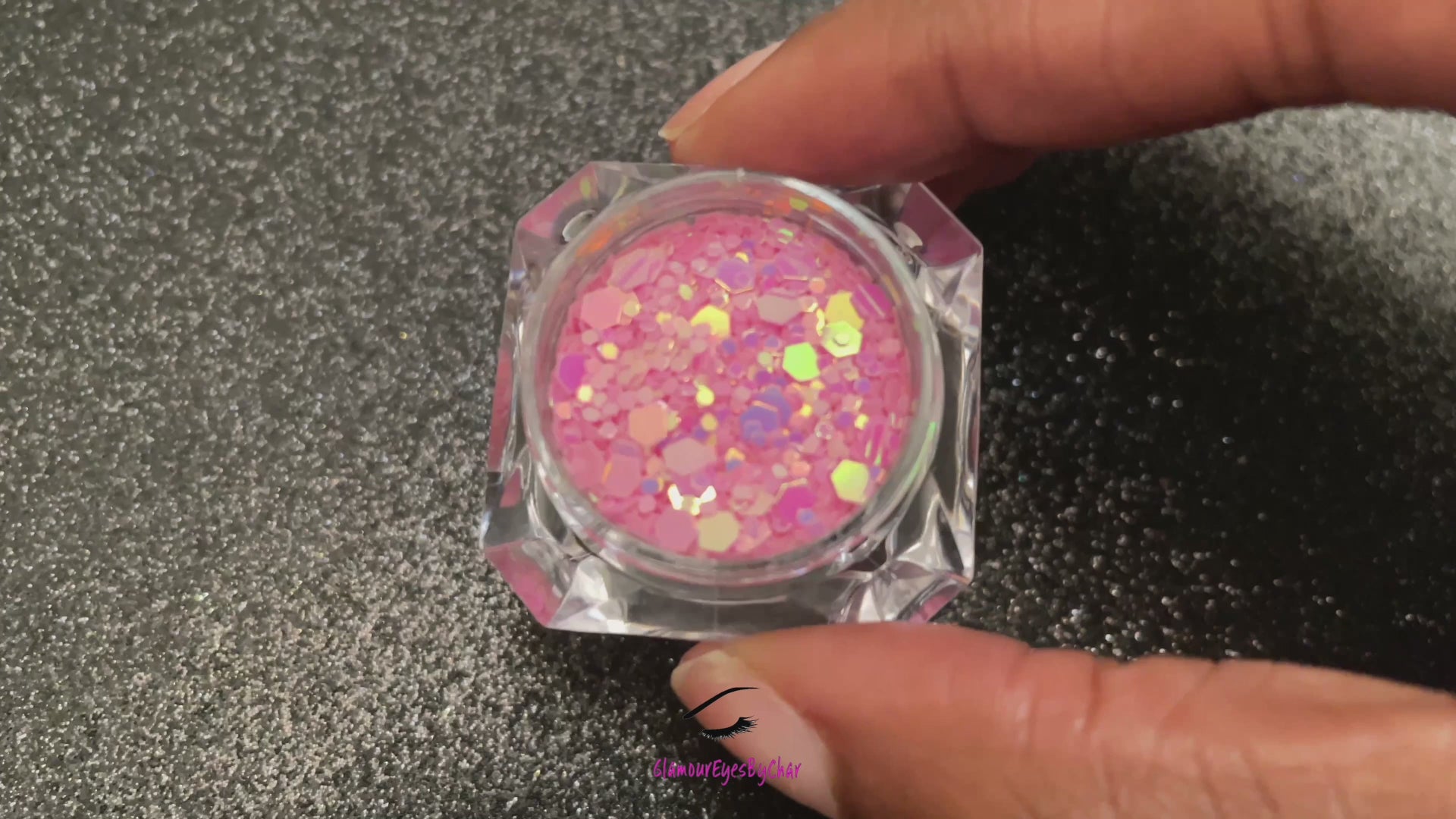 This premium glitter is part of the Glow In The Dark Glitter Collection. It consists of iridescent pink glitter that glows pink. Prettiest Pink is perfect for nail art and glitter slime. We advise against applying it to the skin. Available in 5g jars only.  Heat resistant  Note: For long-lasting luminescence, simply expose the glitter to light for a few minutes, and watch it glow for hours, adding the perfect touch to your nails.