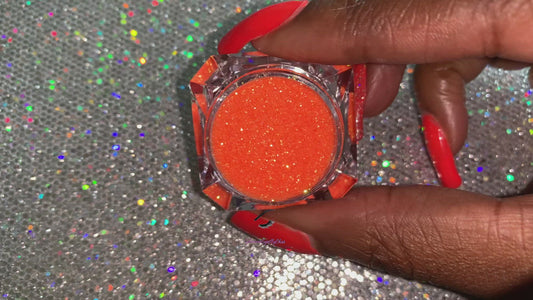 Orange Crush β Premium Iridescent Neon Orange Glitter
Part of our Simple Glitter Collection, this vibrant iridescent neon orange glitter shines with playful orange and green sparkle. Orange Crush can be used for all your creative looks, nail art, hair, and glitter slime.
Available in 5g jars only.