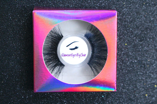 Baddie – 5D Premium Mink Lashes (25mm)
These 5D premium mink lashes are 25mm in length—wispy, lightweight, and comfortable to wear. The flexible cotton lash band makes application a breeze.
Baddie lashes are made for dramatic eye looks that turn heads. Bold and unapologetic, they’ll instantly make your eyes pop 👀. Each reusable pair can be worn up to 25 times with proper care.