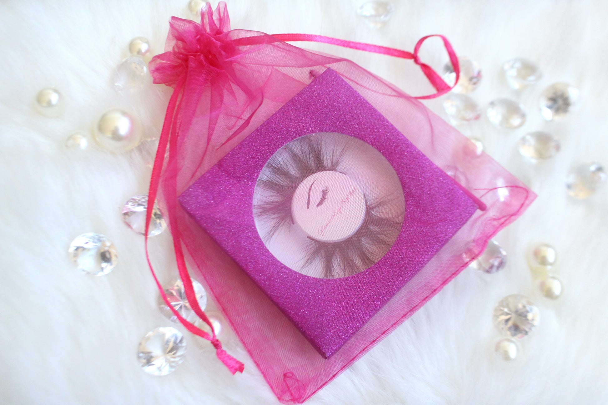 These 5D luxurious mink lashes are called Empress and are 25mm in length. They are dramatic, wispy, have a criss cross style, lightweight, and comfortable to wear on the lids. The thin lashband, makes the application process a breeze.  Empress are suitable for dramatic eye looks and can be worn up to 25 times if handled with care. They will definitely make you feel like the goddess that you are but are not for timid lash wearers.