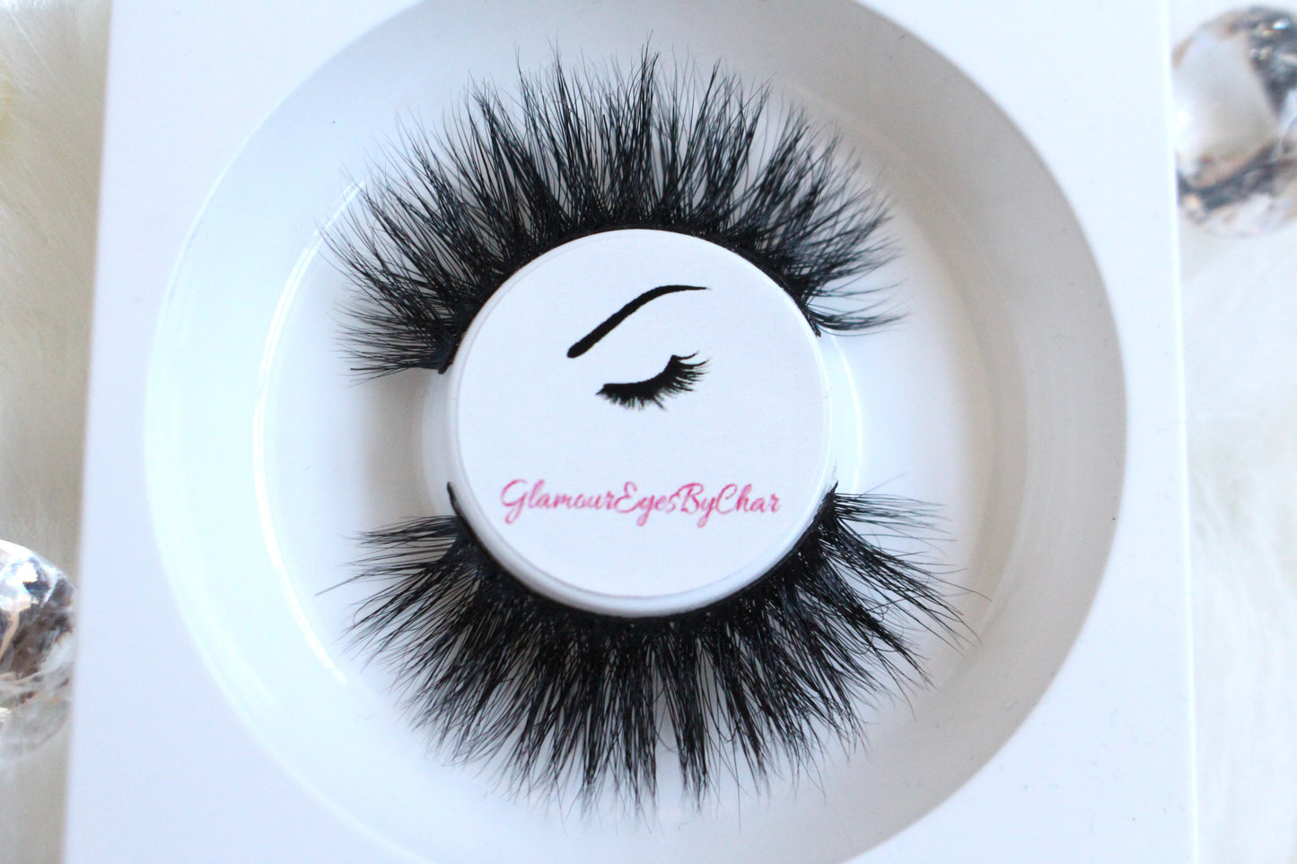 These 3D luxurious mink lashes are called Lala and are 15-18mm in length. They are light and fluffy, and very comfortable to wear on the lids. The thin lashband, makes the application process a breeze.