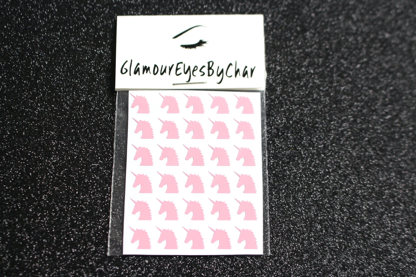No need to go to the nail salon. Spice up your nails at home with these cute unicorn nail stickers. They can be used on natural or acrylic nails. You can also easily apply them on top of regular or gel/shellac nail polish. These handmade stickers can also be used for fun DIY projects. Each pack contains 30 stickers and is available in 5 different colours.