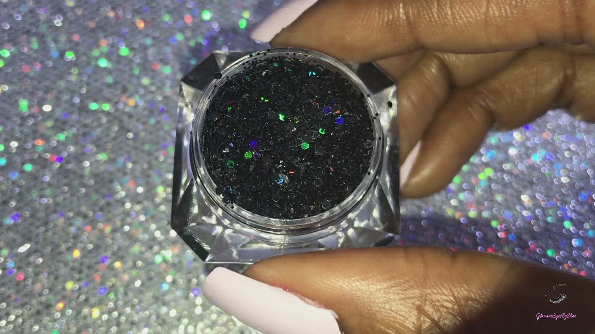 Midnight Madness – Premium Chunky Holographic Black Glitter Mix
Part of our Chunky Glitter Collection, this bold holographic black glitter adds a touch of midnight magic to your glitter fun. Midnight Madness can be used for all your creative looks, nail art, hair, and glitter slime.
Available in 5g jars only.