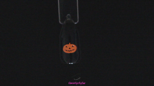 It's spooky season 🎃👻. No need to go to the nail salon to get ready for Halloween. You can do your spooky nails at home with these unique pumpkin nail decals. They can be used on natural or acrylic nails. You can also easily apply them on top of regular or gel/shellac nail polish. These handmade decals can also be used for body art or any craft or DIY project. Each pack contains 40 decals.