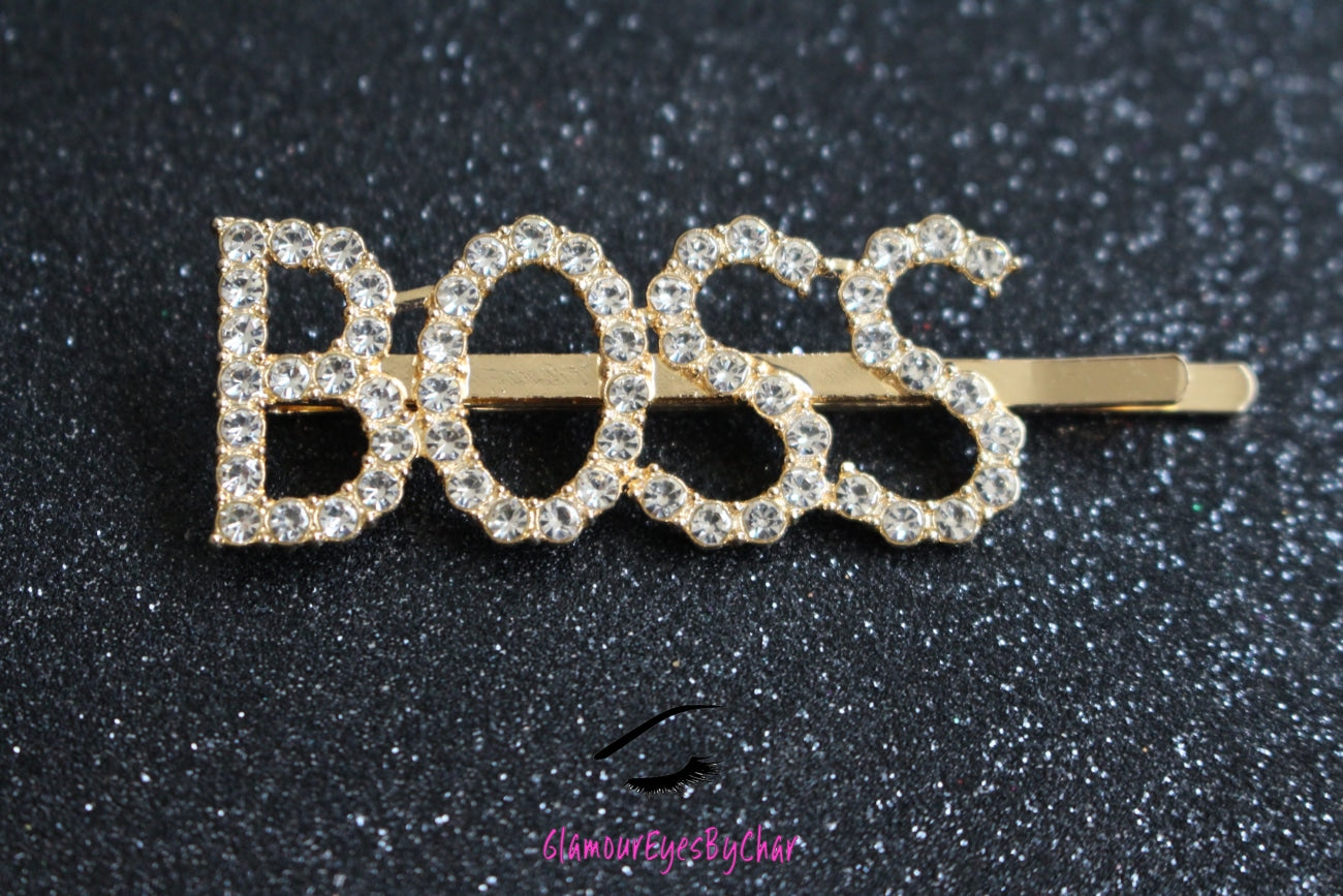 Omgeee!! These rhinestone hairpins are too cute!!! They'll catch everyone's eyes. They're perfect for a night out on the town. Add some glam to your hair. Tip: Apply some of our glitter to your lids to really GLAMOUREYES your look.