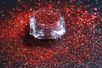 Candy Apple – Premium Candy Apple Red Glitter
Part of our Simple Glitter Collection, this bold candy apple red glitter delivers a vibrant, eye-catching sparkle. Candy Apple can be used&nbsp;for all your creative looks, nail art, hair, and glitter slime.
Available in 5g jars only.