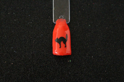 Cat Halloween Nail Stickers – 40 Pieces
Part of our Halloween Collection, these playful cat nail stickers bring just the right mix of spooky and cute to your mani. Apply them to natural or acrylic nails, or layer over polish, gel, or shellac with ease. Handmade with care, they’re also fun for Halloween crafts and DIY projects.

Each pack includes 40 stickers — perfect for hauntingly cute nail art 💅🏾 or spooky DIY fun 🐈.