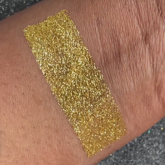 Liquid Gold – Eco-Friendly Premium Gold Glitter
Part of our Biodegradable Glitter Collection, this radiant gold sparkle adds rich shimmer to any look. Liquid Gold is perfect for all your creative looks, nail art, hair, and glitter slime.
Available in 5g jars only.

Material: Raw material is 100% corn starch&nbsp;
Scientific name Polylactic acid (PLA)&nbsp; &nbsp; &nbsp;