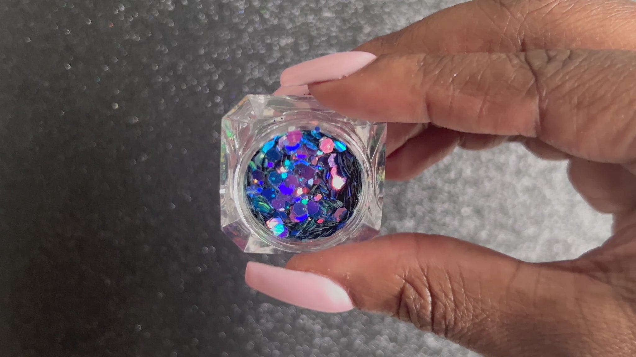 Hypnotic – Premium Dark Pink Glitter Mix with Purple and Teal Colour-Shifting Sparkle
A chameleon premium glitter from our Super Chunky Glitter Collection, featuring dark pink glitter with a unique purple and teal colour-shifting sparkle. Hypnotic&nbsp;is perfect&nbsp;
for all your creative looks, nail art, hair, and glitter slime.
Available in 5g jars only.