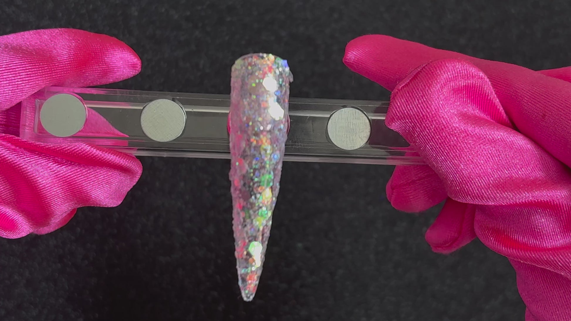 Illusion – Premium Silver Iridescent Glitter Mix
Part of our Super Chunky Glitter Collection, this dazzling silver iridescent glitter adds bold shimmer and shine to any look.
Illusion is perfect for all your creative looks, nail art, hair, and glitter slime.
Available in 5g jars only.