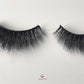 These 3D premium mink lashes are 18-20mm in length. They are soft, lightweight, and very comfortable to wear on the lids. The flexible cotton lash band, makes the application process a breeze. Jakki 2.0 lashes are suitable for everyday use, with a soft natural look. They are perfect for a beginner lash wearer, and you can wear this reusable style up to 25 times if handled with care. Lashes come with a cute bag, and a mascara wand so that you can take care of these beauties. 