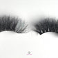 These 5D  premium mink lashes are 25mm in length. They are dramatic, fluffy lightweight, and comfortable to wear on the lids. They have a pop of silver glitter and colour to add an extra sparkle to your eyes. The flexible cotton lash band, makes the application process a breeze.  Stormy lashes are suitable for bold eye looks, and you can wear this reusable style up to 25 times if handled with care. They will definitely make your eyes pop, but are not for timid lash wearers. 