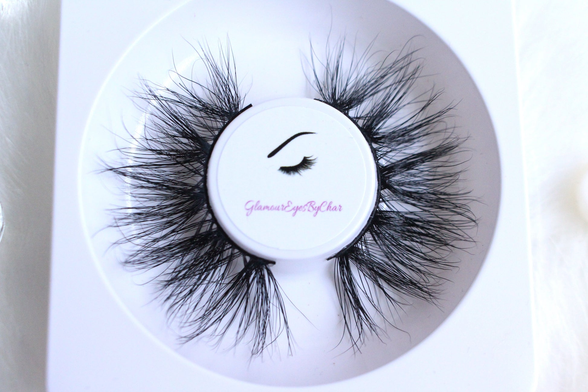 These 5D luxurious mink lashes are called Goddess and are 25mm in length. They are very dramatic, wispy, have a criss cross style, and comfortable to wear on the lids. The thin lashband, makes the application process a breeze.  Goddess are suitable for dramatic eye looks and can be worn up to 25 times if handled with care. 