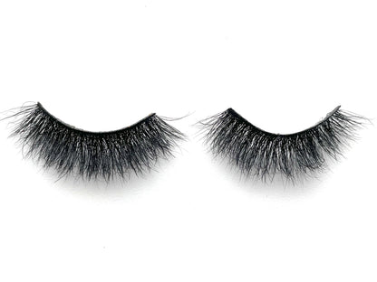 These 3D premium mink lashes are 18-20mm in length. They are soft, lightweight, and very comfortable to wear on the lids. The flexible cotton lash band, makes the application process a breeze. Pixie lashes are suitable for everyday use, with a soft natural look. They are perfect for a beginner lash wearer and for smaller eyes. You can wear this reusable style up to 25 times if handled with care. Lashes come with a cute bag, and a mascara wand so that you can take care of these beauties. 