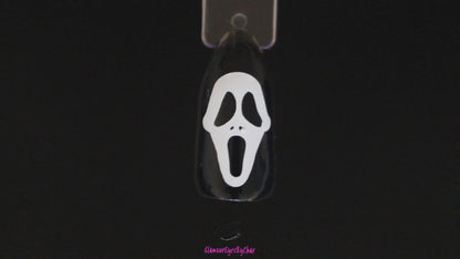 Ghostface Inspired Nail Stickers – 40 Pieces (2 Sheets)
Part of our Halloween Collection, the screams are getting louder this spooky season 🎃👻. Skip the salon and slash your nail game at home with these eerie Ghostface inspired nail stickers. Perfect for natural or acrylic nails, they’re easy to apply over regular polish, gel, or shellac. Handmade with care, these stickers bring serious horror vibes to your Halloween look — and are also fun for creepy crafts or DIY projects.

Each pack includes 40 sticker