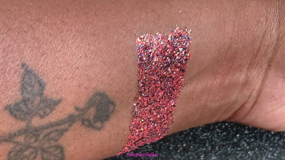 Spooky Season – Premium Bright Coral and Black Glitter
A simple glitter from our Halloween Collection, it brings haunting charm with bright coral and black sparkles laced in holographic and iridescent shimmer. Whether you’re going for haunting vibes or wickedly cute sparkle, Spooky Season is perfect&nbsp;for all your creative looks, nail art, hair, and glitter slime.
Available in 5g jars only.