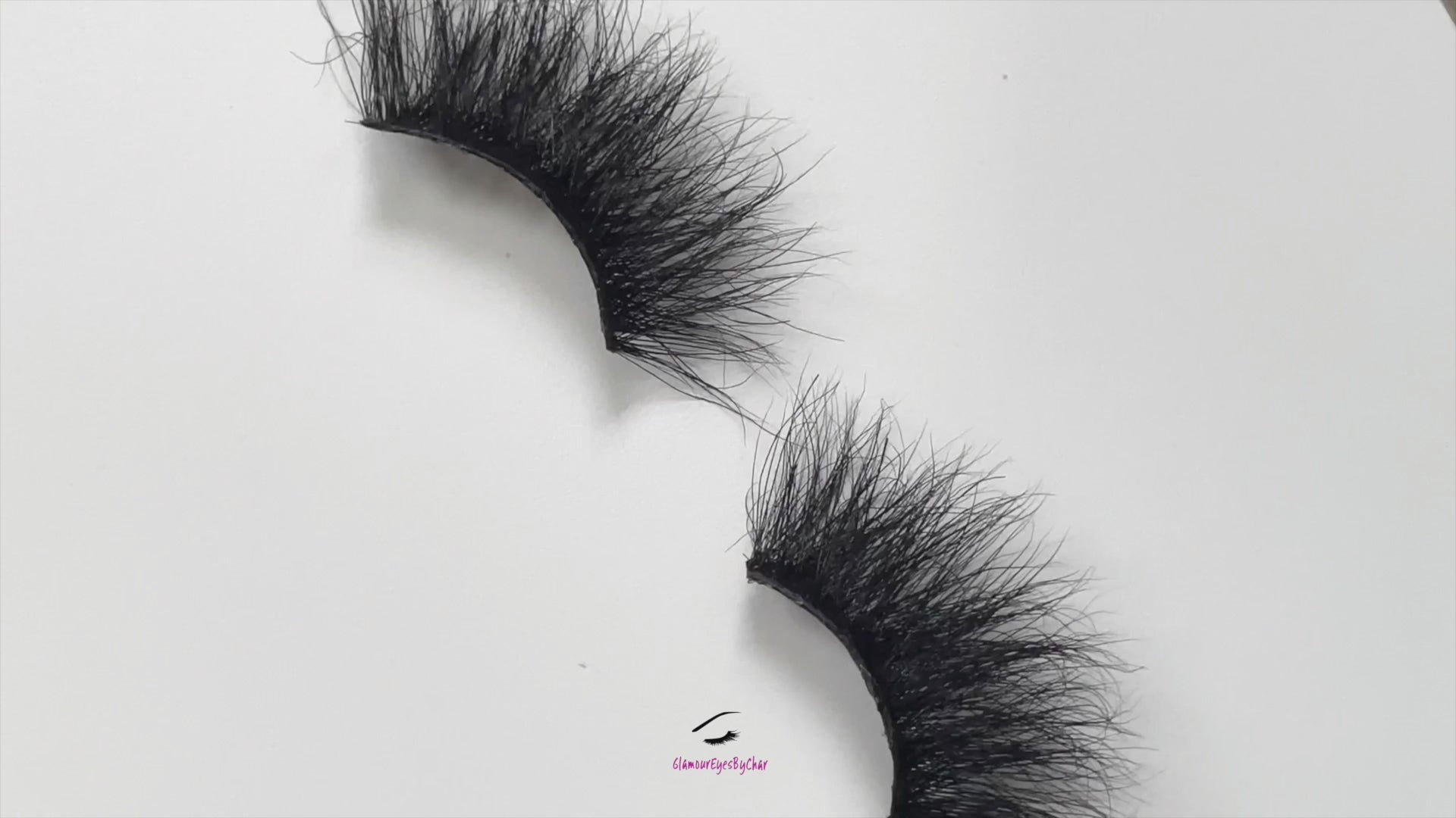 These 5D premium mink lashes are 25mm in length. They are wispy, lightweight, and comfortable to wear on the lids. The flexible cotton lash band, makes the application process a breeze.  Baddie lashes are suitable for dramatic eye looks. They will definitely make your eyes pop, but are not for timid lash wearers. You can wear this reusable style up to 25 times if handled with care. Lashes come with a cute bag, and a mascara wand so that you can take care of these beauties.