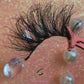These 5D luxurious mink lashes are called Empress and are 25mm in length. They are dramatic, wispy, have a criss cross style, lightweight, and comfortable to wear on the lids. The thin lashband, makes the application process a breeze. Empress are suitable for dramatic eye looks and can be worn up to 25 times if handled with care. They will definitely make you feel like the goddess that you are but are not for timid lash wearers.