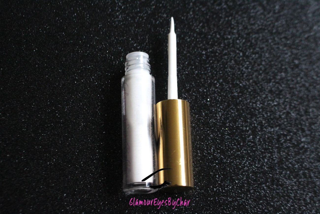 Our water-based Eyelash Adhesive has been tried and tested and definitely works. This adhesive is waterproof, cruelty-free, latex free, dries clear, and has no harsh smell. Use together with any of GlamourEyesByChar's luxurious mink lashes. Your lashes will stay all day.