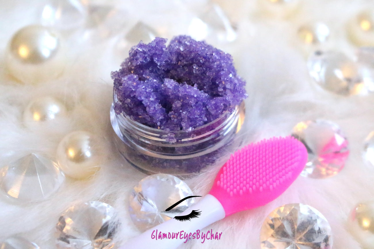 Tired of dry cracked lips? Exfoliating with our sugar lip scrub will have your kissers in tip top shape in no time. It's made with premium rich ingredients to remove dead skin and keep your lips soft, moisturized and luscious. Not to mention, it smells and tastes amazing, and comes with a FREE double-sided silicone exfoliating lip brush